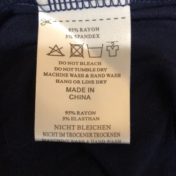 Larace navy blue tunic size 4X - Picture 5 of 6